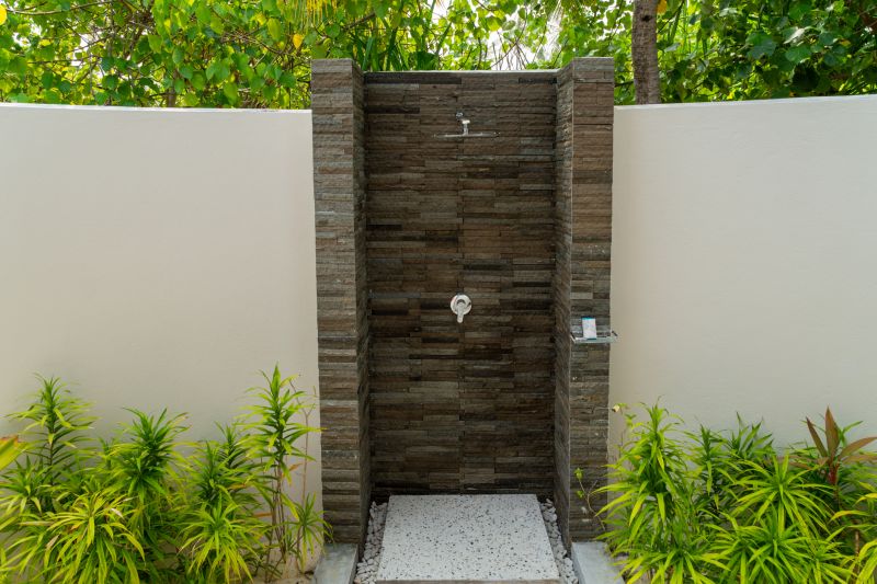 Natural Stone Shower Wall